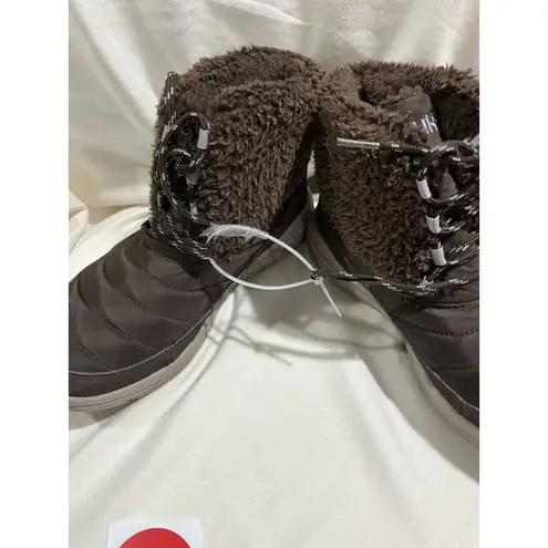 Ryka Womans Snow Boot Brown Size 8