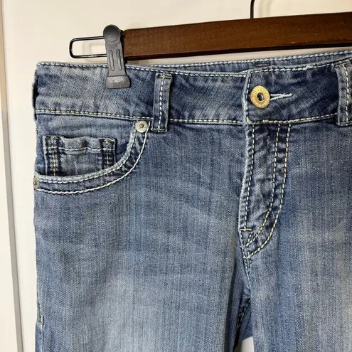 Silver Women’s Suki Capris Jeans Size 31 Blue