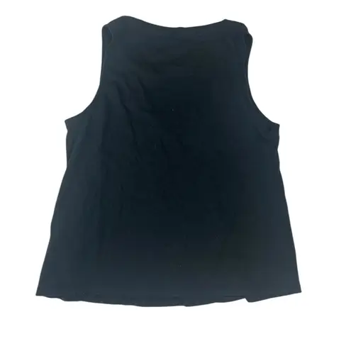 Nuuds size large Classic Black Tank Top distressed casual everyday