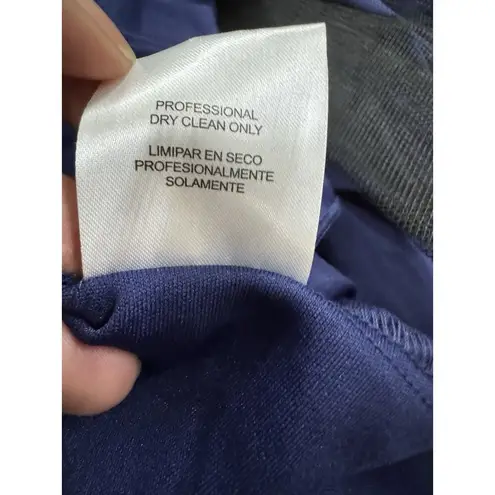 Say Yes To The Prom Juniors' Rhinestone-Trim Gown Size 15 Navy