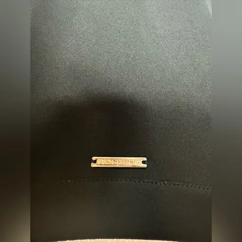 Michael by Michael Kors Sm Black 3/4 Sleeve Top w/Laced Silver Grommets