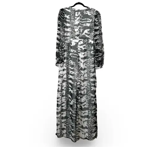 NWT PATBO x Alessandra Ambrósio Wide Leg Black White Jumpsuit Sz 10