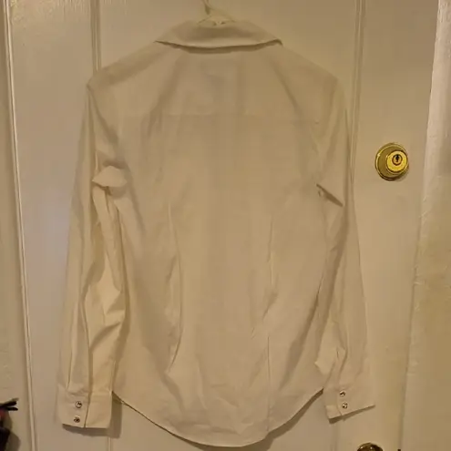 INC  International Concepts | White Cotton Blend Shirt