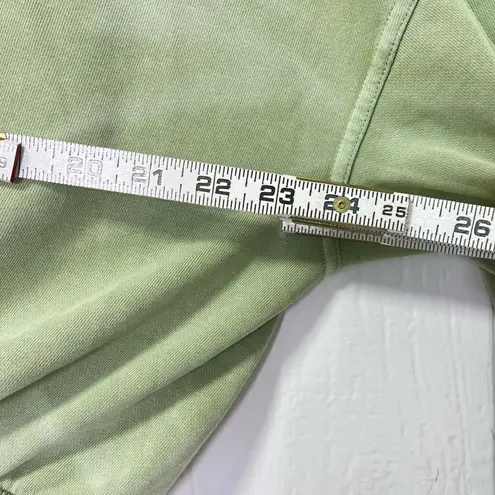 Daily Practice By Anthropologie Green cropped relaxed fit snap front shacket L Size L