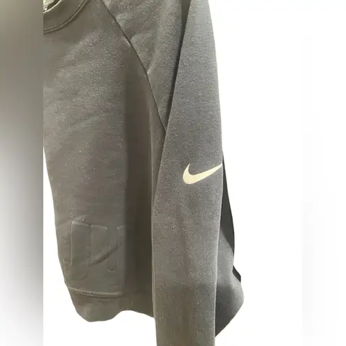 Nike  Crop Black Crewneck Sweatshirt