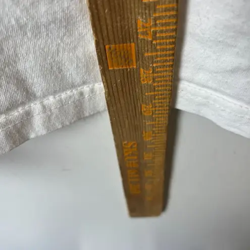 Vintage Y2K Panama T Shirt White Extra Large XL Graphic Tee 100% Cotton Solid