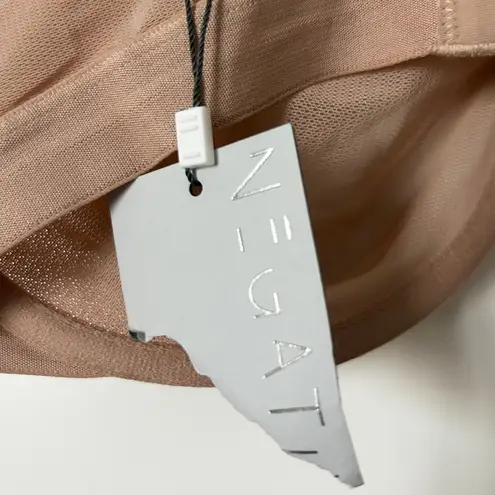 NEW Negative Sieve Demi Bra in Buff Tan Sheer Mesh Underwire Size 36DDD