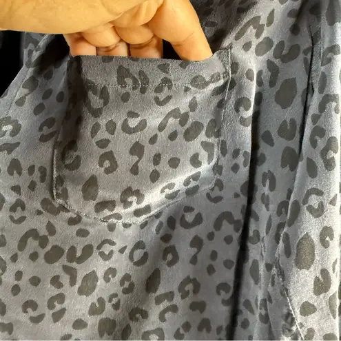 Rails Kate Onyx Cheetah print button up shirt SZ:M