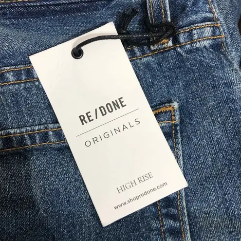 RE/DONE Originals High Rise Rigid Crop Jeans 30 NWT