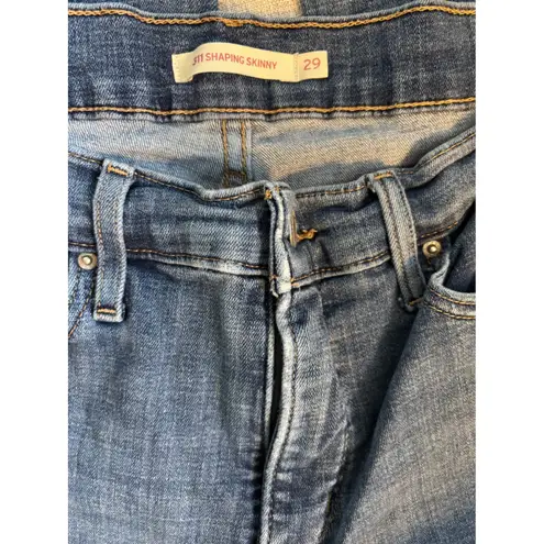 Levi's 311 Shaping Skinny Jeans – Women's Size 29 x 30 – Gently Used Blue