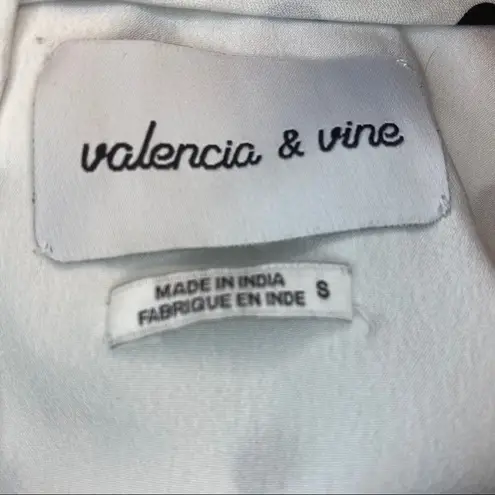 Valencia and Vine Polka Dot Blouse White