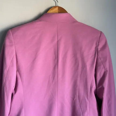 Derek Lam 10 Crosby Sandra Double Breasted Blazer in Mauve Small