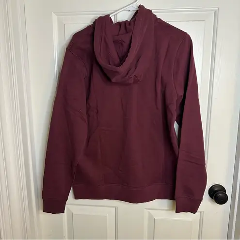 Pact Unisex Raisin Burgundy One For All Unisex Hoodie Size Medium Red