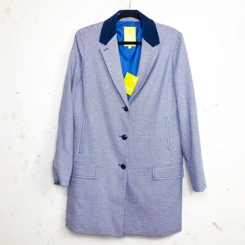 Q Mack printed textured coat Size XL