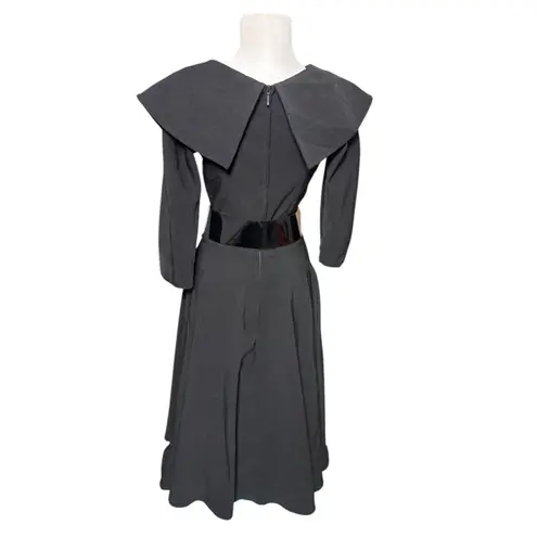 Bettie Page by Tatyana Little Black Dress Sz S Wiggle Pencil Skirt Pin