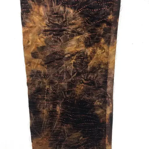 43” Long Brown Sparkle Galaxy scarf
