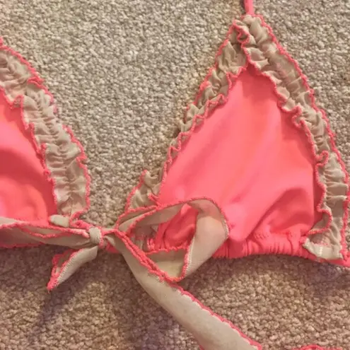 Victoria's Secret ✨Victoria Secret Coral String Bikini Set✨