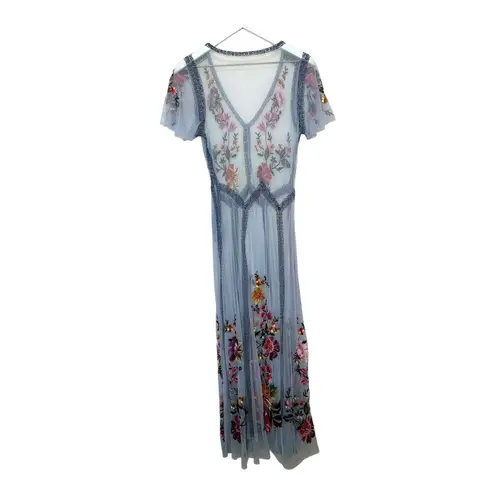 Sundance Garden Soirée Embroidered Dress Maxi Dress Size SP