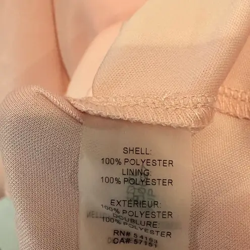 Ivanka Trump Pale Pink Sequin Dress Size 2