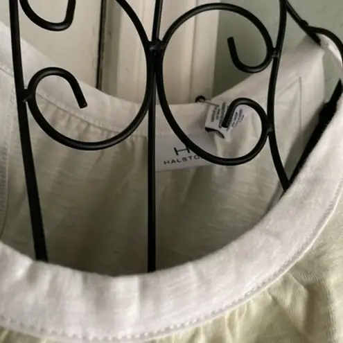 Halston Heritage Ombri Tank Top Yellow M