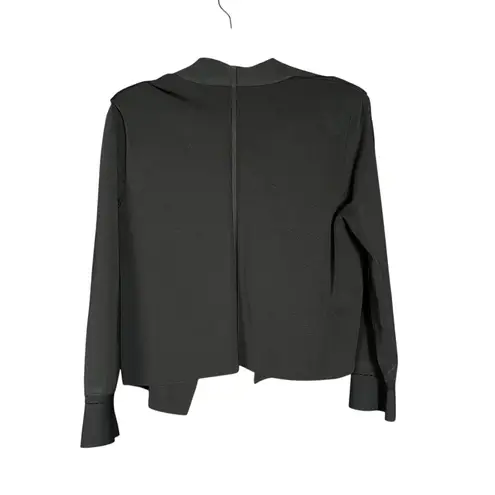 MM.LaFleur Cardigan Jacket Women’s XL Black Night Out Office Open Front Stretch