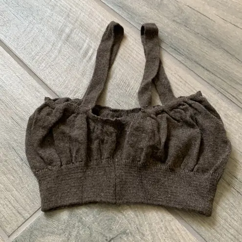 Mango MNG knit crop top