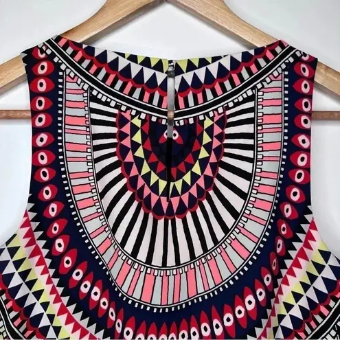 Mara Hoffman  Multi-Color Geo Print Sleeveless Shift Dress Size XS