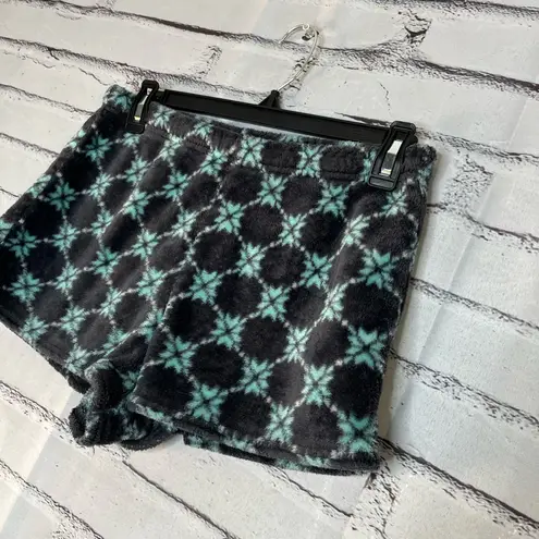 SO  Athletic Shorts Black with Mint Green Stars Extremely Soft SZ M Intimates