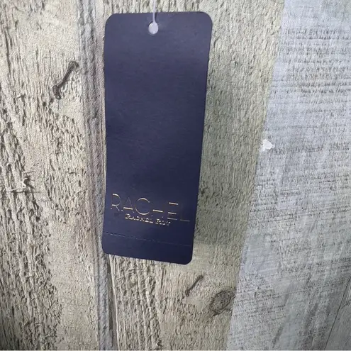 Rachel Rachel Roy Size 3X Long Sleeve Tie Waist Below The Knee Floral Dress Pink