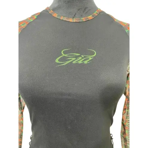 I am gia I.AM.GIA Size XS  Top Blouse Long Sleeve Sheer Grunge Sexy Goth