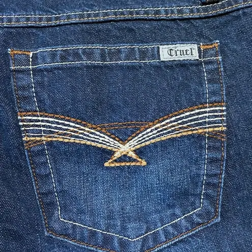 Cruel Girl Cruel jeans Relaxed Boot Cut Jeans with Decorative Stitching 17 R