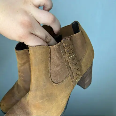 Sperry  |‎ Top Sider Dasher Leah Leather Brown Bootie 11