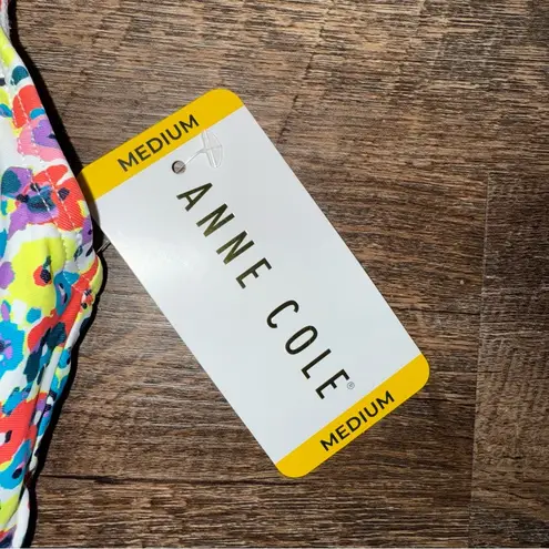 Anne cole One Piece Swimsuit Floral Multi Ditsy Size Medium New with Tags