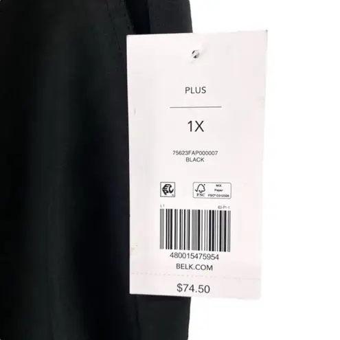 Zelos Women’s Black Ruched Athletic Track Pants Joggers