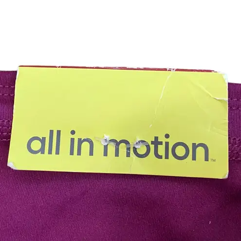 All In Motion  Women's Contour Purple High
Rise 7” Shorts Size XS New With Tags