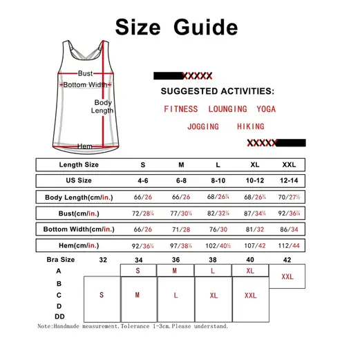 Icy Zone Sports built-in bra drape back yoga athletic tank, size large