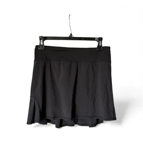 Lululemon  Run Pace setter skirt size 4 Tall Black First Release Built in Shorts - Image 3