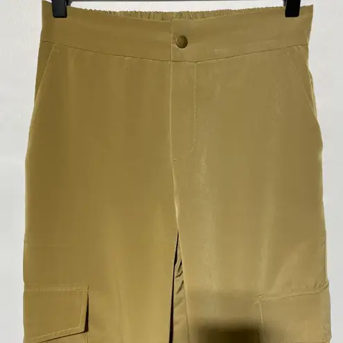 Area Stars New Ari Cargo Jogger Pants Solid Tan Size Small Cargo Pocket Joggers
