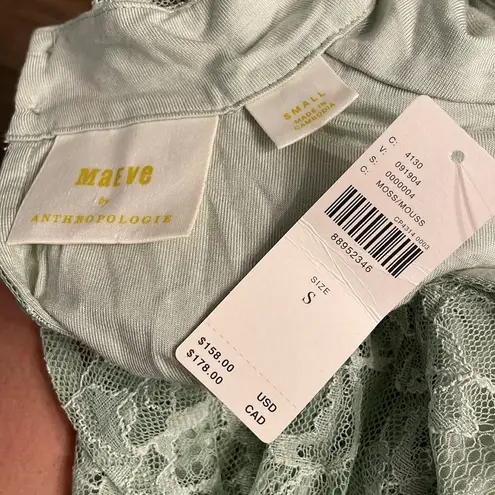 Maeve NWT Sleeveless Mock-Neck Mini Lace Dress Size Small