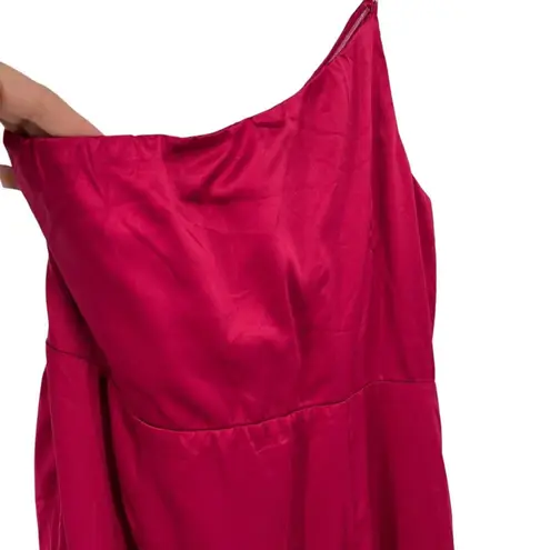 Lulus Draped Special Occasion Prom Homecoming Dress Berry Red Size XS NWOT