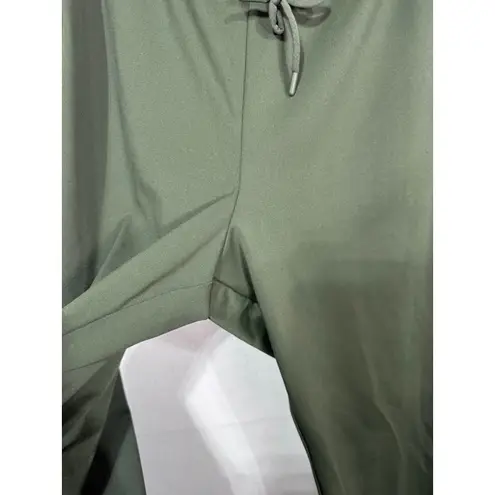 Hilary Radley Stretch Tapered Jogger Pants Olive Green Pull-On Ankle Women's XL