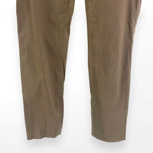 Rafaella Brown Straight Leg Dress Pants