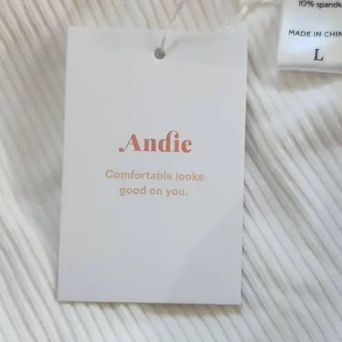 Cream One-Piece Swimsuit NWT Large Cream Andie One Piece Swimwear