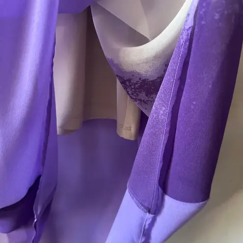 Alfani Watercolor Sleeveless Sheath Dress Women's Size 8