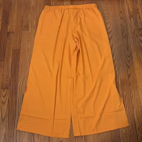 Coolibar Women's Petra Wide Leg Pants Orange size XL NWT UV protection