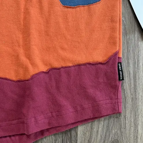 Spirit Jersey Badlands Unisex Long Sleeve Top Small Multicolor Tee Shirt