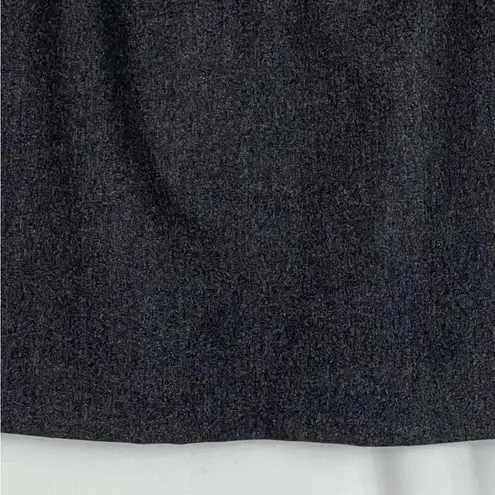 Ralph Lauren  Gray 100% Wool Academia Minimalist Straight Skirt NWOT Size 10