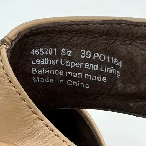 Senita Athletics Sanita Begonia Peep Toe Leather Heeled Sandals