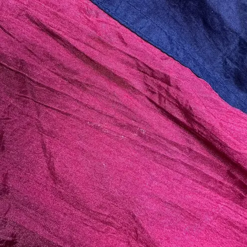 Vintage Active Frontier Windbreaker Jacket Medium 80's 90's Baroque Print Retro Pink