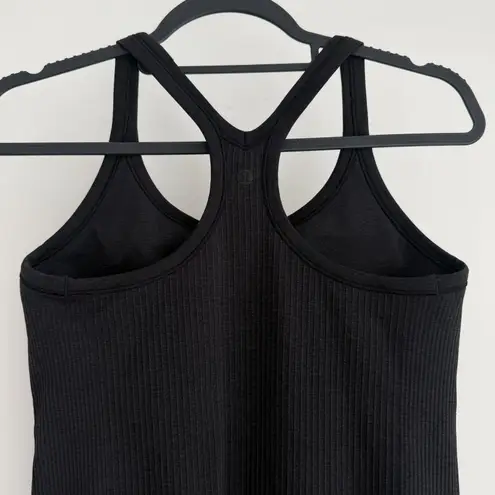 Lululemon Tank Top Womens 8 Black Ebb To Street Ribbed Racerback Yoga Athletic